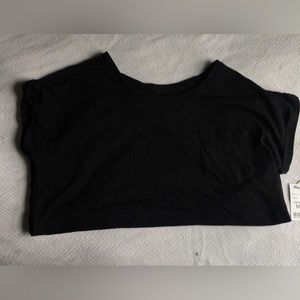 Black T-Shirt I bought from Marshall’s a couple of days ago. Woman’s Large.